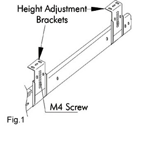 keyboard tray fitting